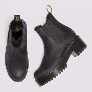Dr. Martens Rometty Fur Lined Chelsea Boots